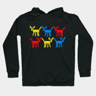 Geometric Dog Pack Hoodie